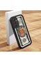 Samsung Galaxy A54 Compatible High Quality Cartoon Printed Impact Resistant Black Silicone Case - 2