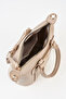 Women's Lupine Mink Lined Column Strap Zipper Closure Handbag and Shoulder Bag - 5