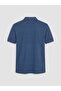 Nevavm Men's Textured Polo Collar T-Shirt with a Difference - 6