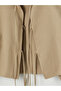 Nevavm Contrast Collar Balloon Sleeve Blouse - 6