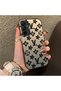 Samsung Galaxy A15 Compatible Silicone Edge Hard Back Case Couple Phone Case Brand Patterned