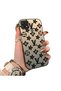 Oppo A15S Compatible Silicone Edge Hard Back Case Couple Phone Case Brand Patterned - 3