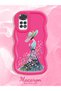 Redmi Note 11S Compatible Case Camera Protector Red Silicone Couple Phone Case Girl Pattern - 2