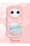 Redmi A3 Pro Compatible Case Camera Protector Pink Silicone Couple Phone Case Landscape Pattern - 2