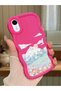 iPhone Xr Compatible Case Camera Protector Red Silicone Couple Phone Case Landscape Pattern