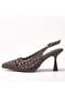 Artemisia Women's Knitted Evening Dress Stiletto Shoes