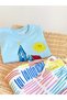 Unisex Child of Sun Printed T-Shirt and Muslin Pants Set - 5