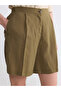 Lcw Everyday Modal Blended Pleated Women's Shorts - 3