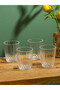 Colorless Glass Cup Set of 4 300 ml - 3