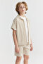 Boy's Textured Shirt - 4