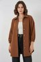 Women's Oversized Cut Cotton Taba Shirt with Pocket Detail - 7