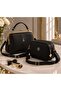 Modern and Practical Double Combination Women's Shoulder Bag and Clutch Bag - 2