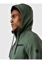 Regular Fit Scuba Hooded Full Zipper Men's Cotton Sweatshirt - 6