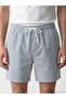 Nevavm Short Length Striped Men's Swim Shorts with Difference - 3