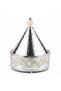 Silver Stainless Steel Moroccan Tajine with Palm Tree Design — 22.5 cm