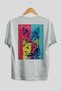 47 Cats for the Sake of Cat Love Printed White Oversize T-Shirt 100% Cotton Unisex Cat Lover Premium Design