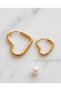 Lovina 3 Pairs 3 Sizes Heart Steel Earring Set - 4