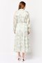 Women Floral Print Shirt Dress, Multicolor - 2
