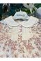 Baby Girl & Child Floral Patterned Muslin Dress - 100% Natural Cotton - Brown - 2