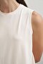 Women's Cotton Crew Neck Lycra Sleeveless Undershirt Dress Box60019Al3 - 3