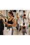 2-Pack Ribbed Thick Straps - with Removable Pads - Bralet Stretchy Sports Bra - Casual Sports Crop 2-Pack - Black - Gray - 5
