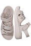 Women's Leather Sandals Thick Lightweight and Comfortable Sole Orthopedic Shoes Comfort Summer Beach Mom - 3