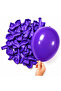 Purple Color Latex Pastel Balloons (13 cm) - 10 Pieces - 2