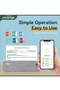 A40 Thermal Portable A4 Printer, Supports US Letter, Wireless Inkless Bluetooth Mobile Travel Printer - 8
