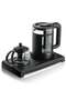 Deluxe Electric Kettle with Glass Tea Pot – Fast Heating Beverage Preparation Set - 3