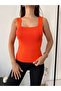 Women's Ultra Premium Soft Square Neck Strap Knitwear Bodysuit - 2