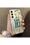 Samsung Galaxy S24 Fe Compatible Silicone Edge Hard Back Case Couple Phone Case Neymar Patterned