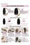 Long Curly Dark Brown Wig, Women's Middle Parting Natural Soft Synthetic Heat Resistant Hair Wig for Wedding Cosplay Party Daily Wear(65cm, Dark Brown) - 8
