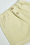 Solid Shorts with Drawstring Waist - 3