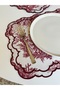 Toile De Jouy Patterned Luxury American Service Set of 2 - L'Antique Series - 4