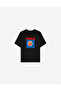 Juicy Printed Crew Neck Oversize Trendy Women's T-Shirt