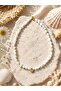 Daisy Detailed Seashell Summer Necklace |   Natural Sea Shell Necklace - 4