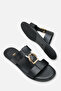 Gülçi̇n Women's Front Buckle Slippers A035-K75 - 6