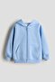 Oversized zip-through hoodie