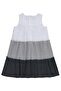 Bow-Tie Dress for Ages 6-9 - Gray - 2