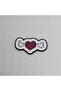 Flying Heart with Wings Metal Sticker, Glossy Finish, Decorative, for iPhone and Smartphones