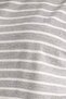 Women's Relax Fit Comfortable Cut Crew Neck Sleeveless Viscose Fabric Striped Gray Blouse - 8