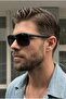 Angeles High Quality Bone Black Ultra Light Sunglasses - 3