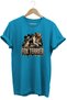 Unisex Fox Terrier Printed T-Shirt - Hunter Dogs Series Crew Neck Cotton T-Shirt