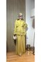 Women's Elara Voile Fabric Pants Suit |   Belted, Draped Hijab Set with Flywheel Detail - 6
