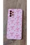 Samsung Galaxy A73 Ribbon Bow Printed Velvet Inside Silicone Phone Case - 3