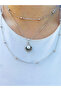 Minimalist Shell Pendant with Pearl Detail Stylish Necklace