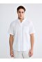 Regular Fit Linen Blended Men's Shirt - 7
