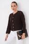 Women's Button Closure Knitwear Knitted Cardigan 260505 - 265277