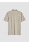 Nevavm Men's Polo Collar Patterned T-Shirt with a Difference - 6