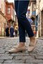1148 Knitwear with Buckle Accessories, Stylish and Comfortable Women's Ballerinas - 6